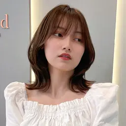 🪄1番人気メニュー🪄小顔カット＋N.カラー＋3stepトリートメント（リファ　マイクロファインバブル)