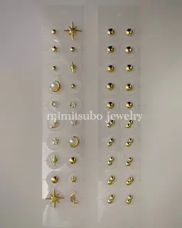 【 4/2 14:00​〜​各一名様 】耳つぼジュエリー💎12​〜​24粒( 片耳6​〜​12粒 )モニター特別価格
