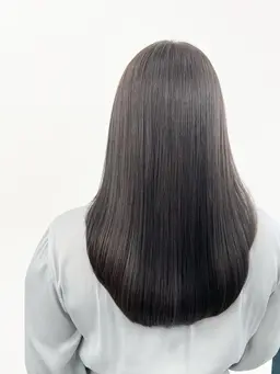 カット➕縮毛矯正➕オージュアクイック トリートメン