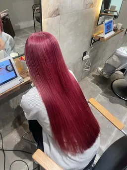 ブリーチ＋カラー＋ベーストリートメント