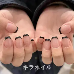 💖【パラジェル込み】フレンチネイル