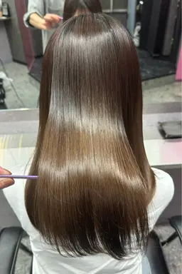 ✨minimo限定✨カット+高発色ケアカラー+2STEPトリートメント