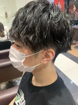 イメチェン間違いなし！！♡メンズカット＋ツイストパーマ♡