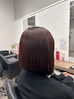 ボブカット+透明感艶フルカラー♡