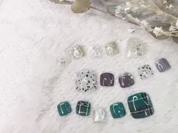 ＊FOOT＊【オフがある方】色変えOK♪サンプルアート