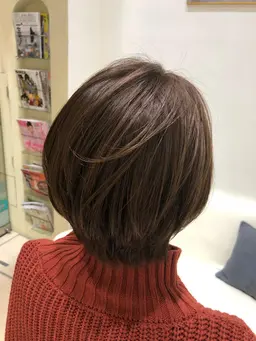 カット(ショート)+トリートメント(リピートの方+✨grade up⇧3STEPトリートメント✨)