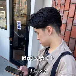 メンズカット＋眉カット