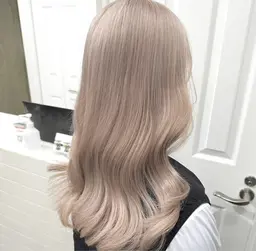 人気No.1💝ケアブリーチ込みダブルカラー🪄【ブリーチリタッチ+カラー+選べるトリートメント】