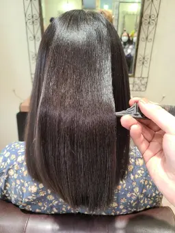 髪質改善☆潤艶縮毛矯正コース☆