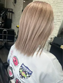 【high透明感】ダブルカラー+トリートメント