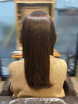 💫おしゃれ染めモデル大募集💫肩甲骨までのロング💇‍♀️アイロン仕上げ練習させていただきます🙌ブリーチ無し🙏
