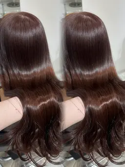 【𝒄𝒐𝒍𝒐𝒓+𝒕𝒓𝒆𝒂𝒕𝒎𝒆𝒏𝒕🫧】モテ艶ワンカラー/綺麗な髪色、質感に🪄♡♡