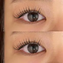 ☁️マツエク☁️〈フラットラッシュ〉100本♡コーティング付き♡オフ込♡＋1100円 / 20本♡