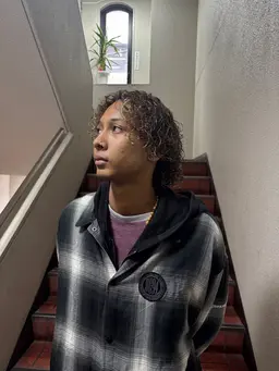 「🇺🇸✂️海外ヘアーにしたいメンズ1日1組限定‼️」カット➕ハイライト➕パーマ