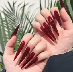 チップ長さだし」ワンカラー/ラメグラデ(Max口ングサイズ)