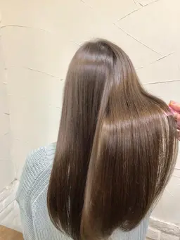 【うるツヤup】カット＋うる艶ストレート＋ベースケアTR