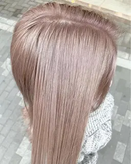 カット＋ブリーチカラー＋5ステップトリートメント