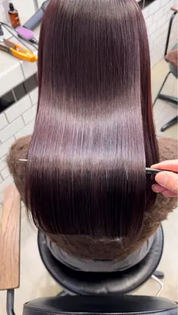 ✨🧡毎日のお手入れを簡単艶髪に🧡✨美髪矯正+ウォータートリートメント