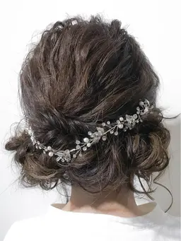 ヘアセット（パーティー、結婚式、イベント、リボンアレンジ、なんでもOK）