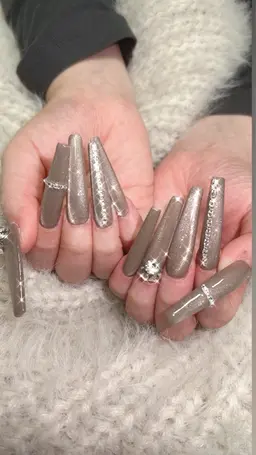 【長さだしチップ】盛れる💖ロングワンカラー