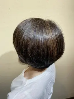 🩶白髪が気になる方🩶白髪ぼかしハイライト付き🌟白髪染めorファッションカラー