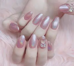 【オフなし】ハンドマグネット☆ミラージェルネイル5500円