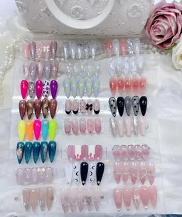【定額ネイルチップ長さだし】24種類以上から選べる！