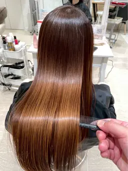 【💎サラサラストレート💎】酸性ストレート✨＋お家で使えるミニボトル付き🫧