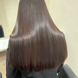 縮毛矯正+髪質改善トリートメント💇🏼‍♀️🫧