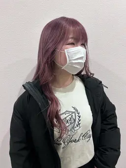 ケアブリーチ＋ワンカラー🤍