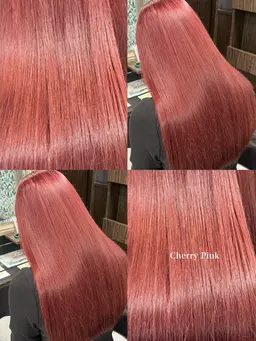 【平日限定🎀】暖色カラー🍒✧︎*。➕トリートメント