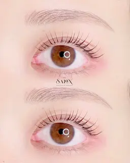 🍒垢抜け度NO.1🍒まつげパーマ+アイブロウワックス《撮影モデル様募集✨》