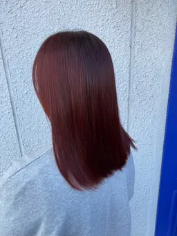 ✨60%OFF✨全体カラー🫧＋顔周りカット✂️