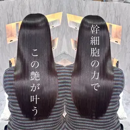【新規限定】🪞美髪縮毛矯正🪞➕カット➕髪質改善りんご幹細胞トリートメント🍎➕超音波アイロン🫧