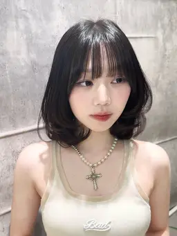 診断付き韓国カット🇰🇷➕ うる艶モテ透明感カラー🥣 ➕ Aujuaトリートメント🪄🫧