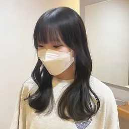 🌈【韓国アイドル風】透明感暗髪ヘアー🌈