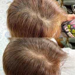 【白髪を染めたいけど明るくもしたい方にオススメ】✨明るさが楽しめる明るい白髪染めカラーリング