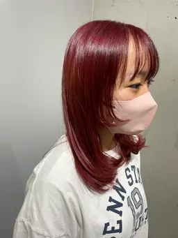 ✨ケアブリーチ艶カラー＋マイクロバブル✨