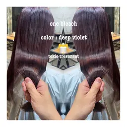 カット➕フルカラー➕4stepトリートメント