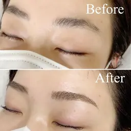 美眉スタイリング　眉毛WAX脱毛　眉毛カット