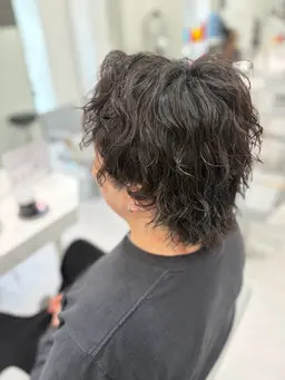 ツイストスパイラルパーマ+メンズカット　⚠️当日予約NG / ３日前までにご予約お願いします⚠️