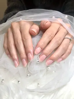 オフなし　　ワンカラーネイル