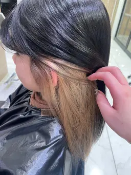 ブリーチインナーカラー💠