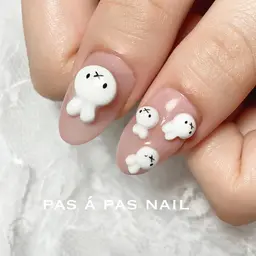 【1週間前予約限定】3D、キャラクターアート2個💓他ワンカラー(オフ無料)補足説明必ずお読みください