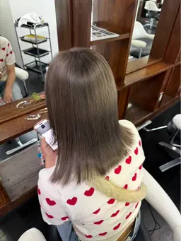 カラー(ジアミン除去)＋3stepトリートメント💇🏻‍♀️😊💓😍🤩