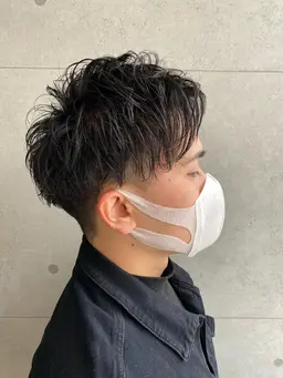 👀✨メンズカット＋骨格に合った眉デザインカット🫧