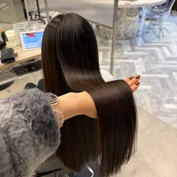 破格‼️1日1️⃣名様限定!! [ワンカラー➕髪質改善トリートメント] (ロング料金・スタイリング込) 艶髪/韓国ヘア