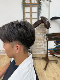 メンズカットモデル