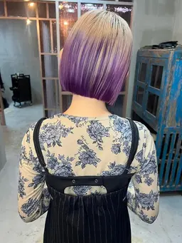 デザインカラー＋カット＋トリートメント🎀  (⚠️デザインの種類やブリーチ追加により値段が前後する可能性あります)