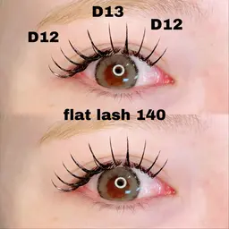 【最新LEDマツエク】 100本 ¥8000/120本 ¥8500 ［再来様／オフ代 各500円］